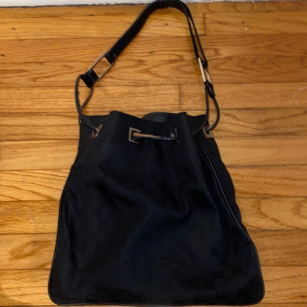 Gucci fabric shoulder bag